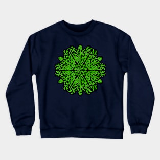 Green Leaf Crewneck Sweatshirt